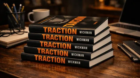 The book Traction by Gino Wickman
