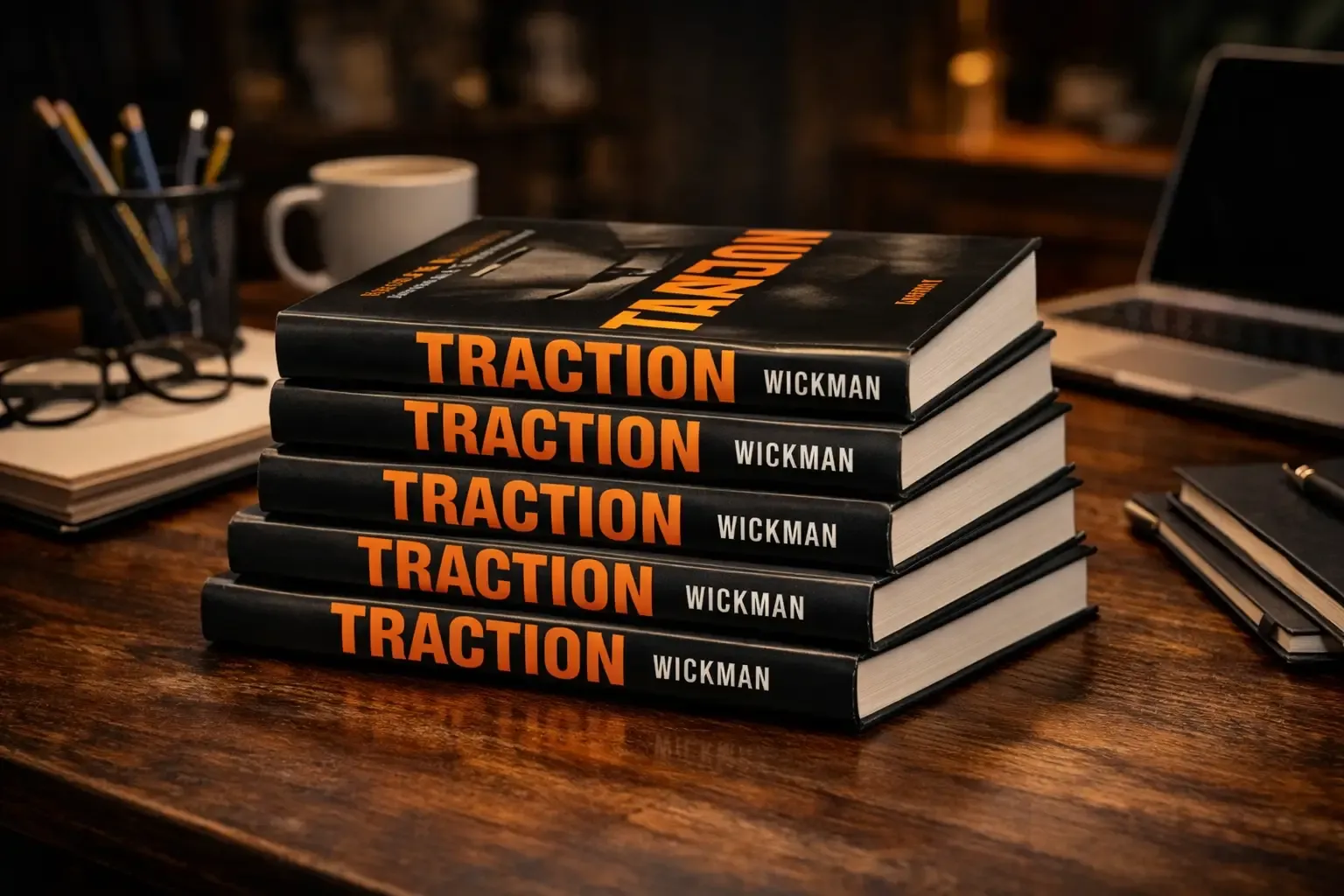 The book Traction by Gino Wickman
