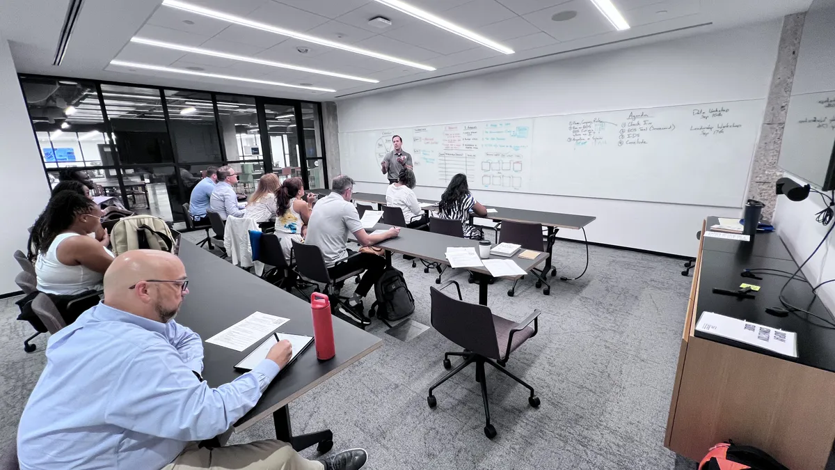 Charlie Rhea teaching the Scorecard at ENRG HTX