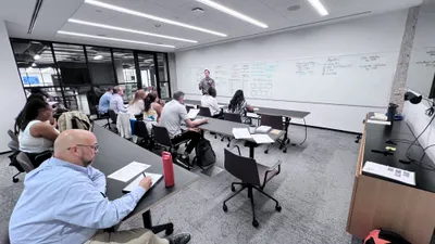 Charlie Rhea teaching the Scorecard at ENRG HTX