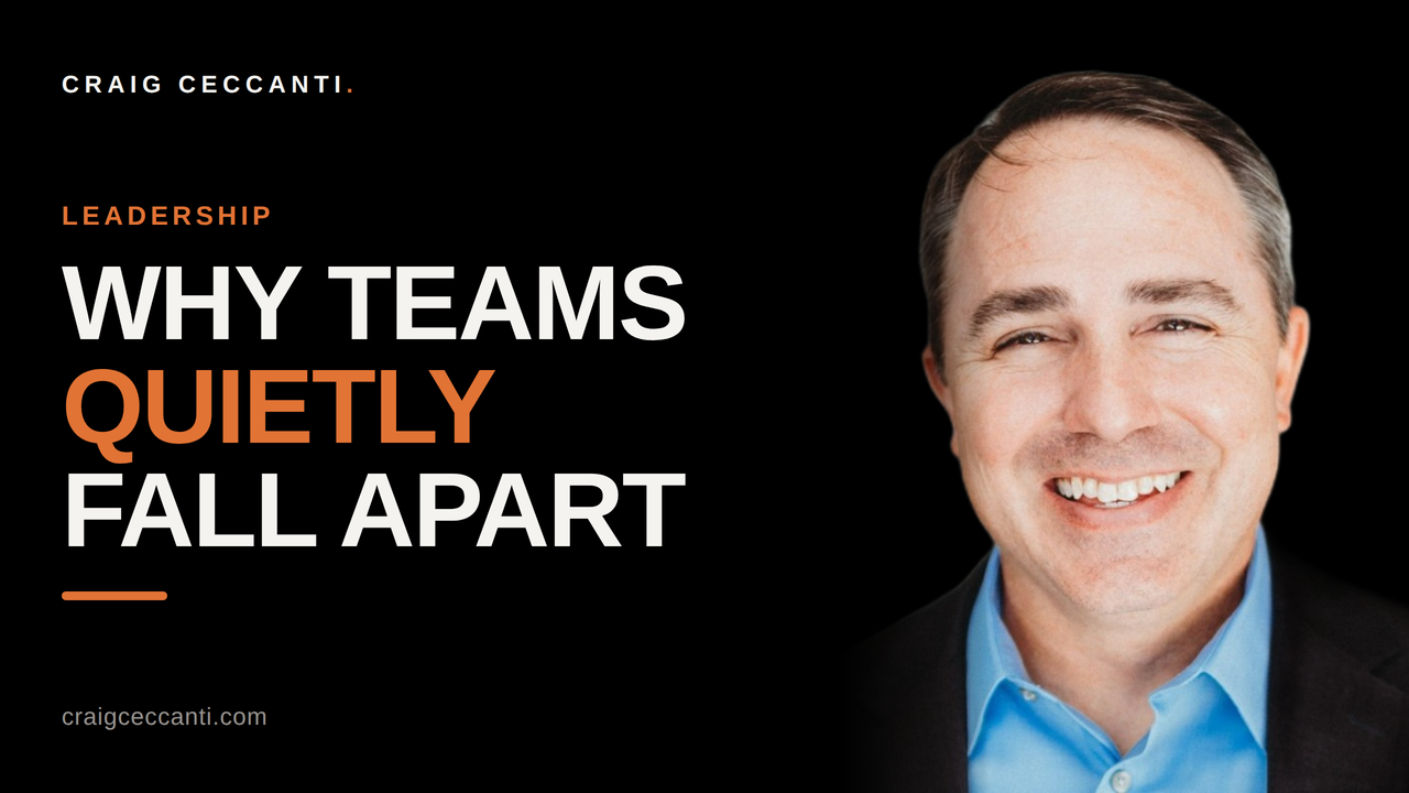Why leadership teams quietly fall apart